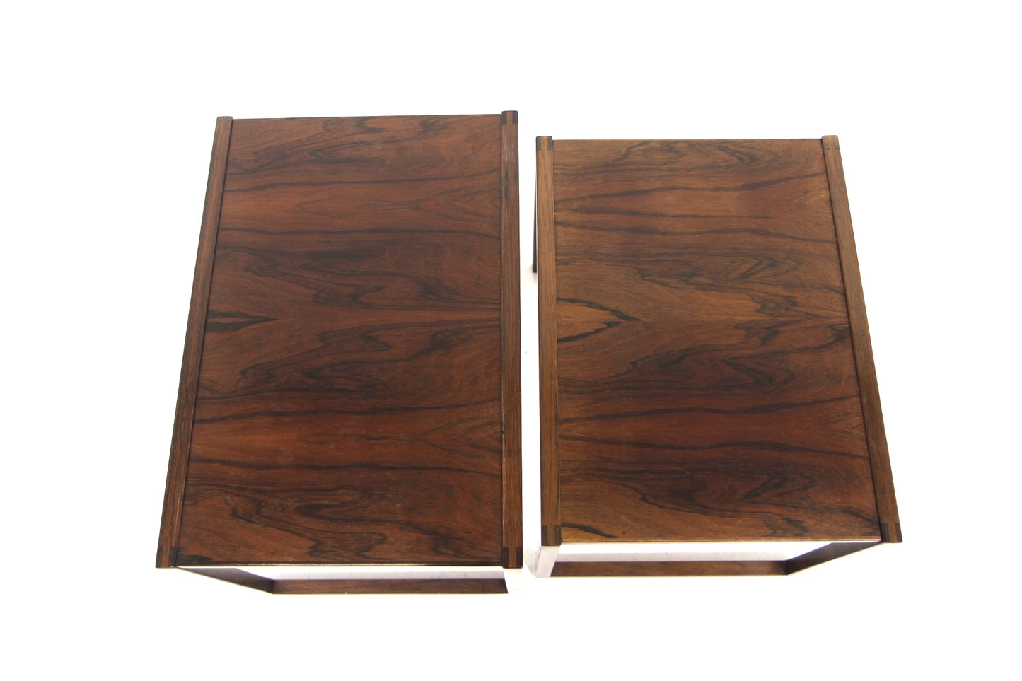 Tavolini Tris design svedese vintage anni 50 [sw28158] misure L.55 H.40 P.38
