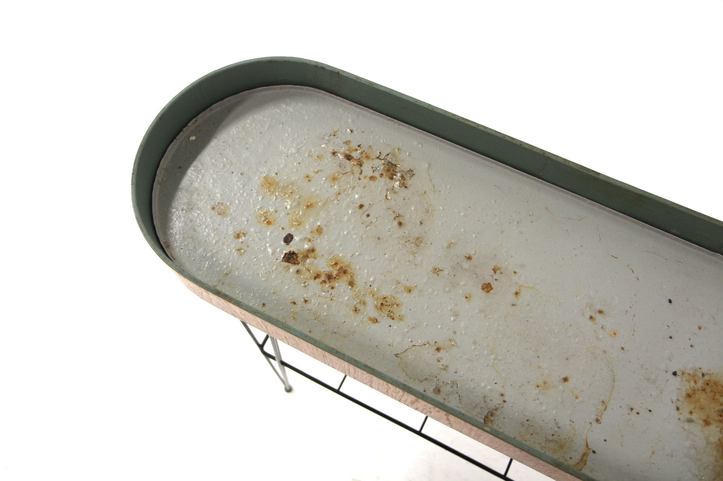 Fioriera design svedese vintage anni 50 [sw28160] misure L.80 H.65 P.27