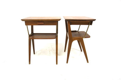 Comodini design svedese vintage anni 50 [94sw28164] misure L.43 H.54 P.33 * IN ARRIVO AD OTTOBRE *