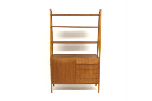 Libreria "Tema" Gillis Lundgren design svedese vintage anni 60 [sw28166] misure L.100 H.170 P.35