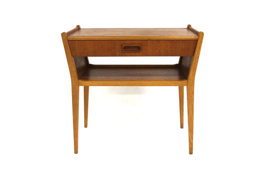 Comodino design svedese vintage anni 60 [sw28175] misure L.59 H.60 P.27