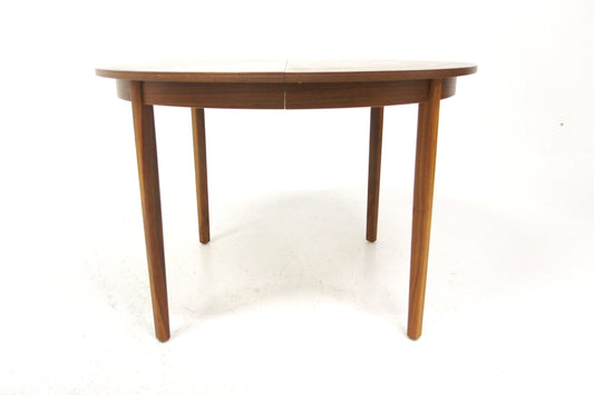 Tavolo rotondo design svedese vintage anni 60 [sw28176] misure L.110 +59 +59 H.74