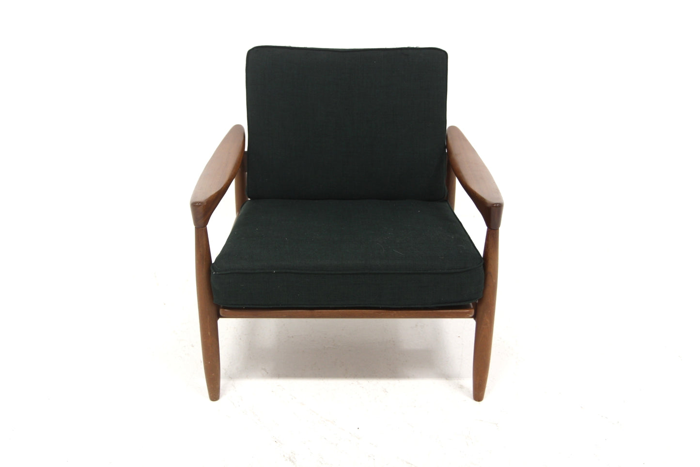 Poltrona modello Kolding Erik Wørtz design svedese vintage anni 60 [sw28192] misure L.71 H.73 P.75