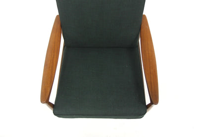 Poltrona modello Kolding Erik Wørtz design svedese vintage anni 60 [sw28192] misure L.71 H.73 P.75