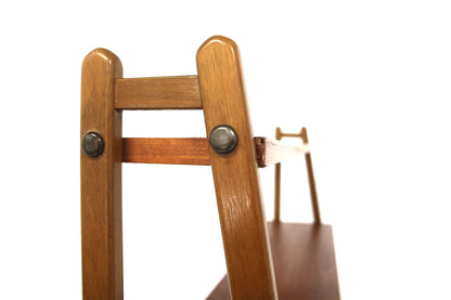 Libreria design svedese vintage anni 50 [sw28204] misure L.115 H.167 P.43