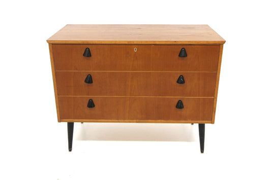 Cassettiera design svedese vintage anni 50 [sw28210] misure L.90 H.70 P.46