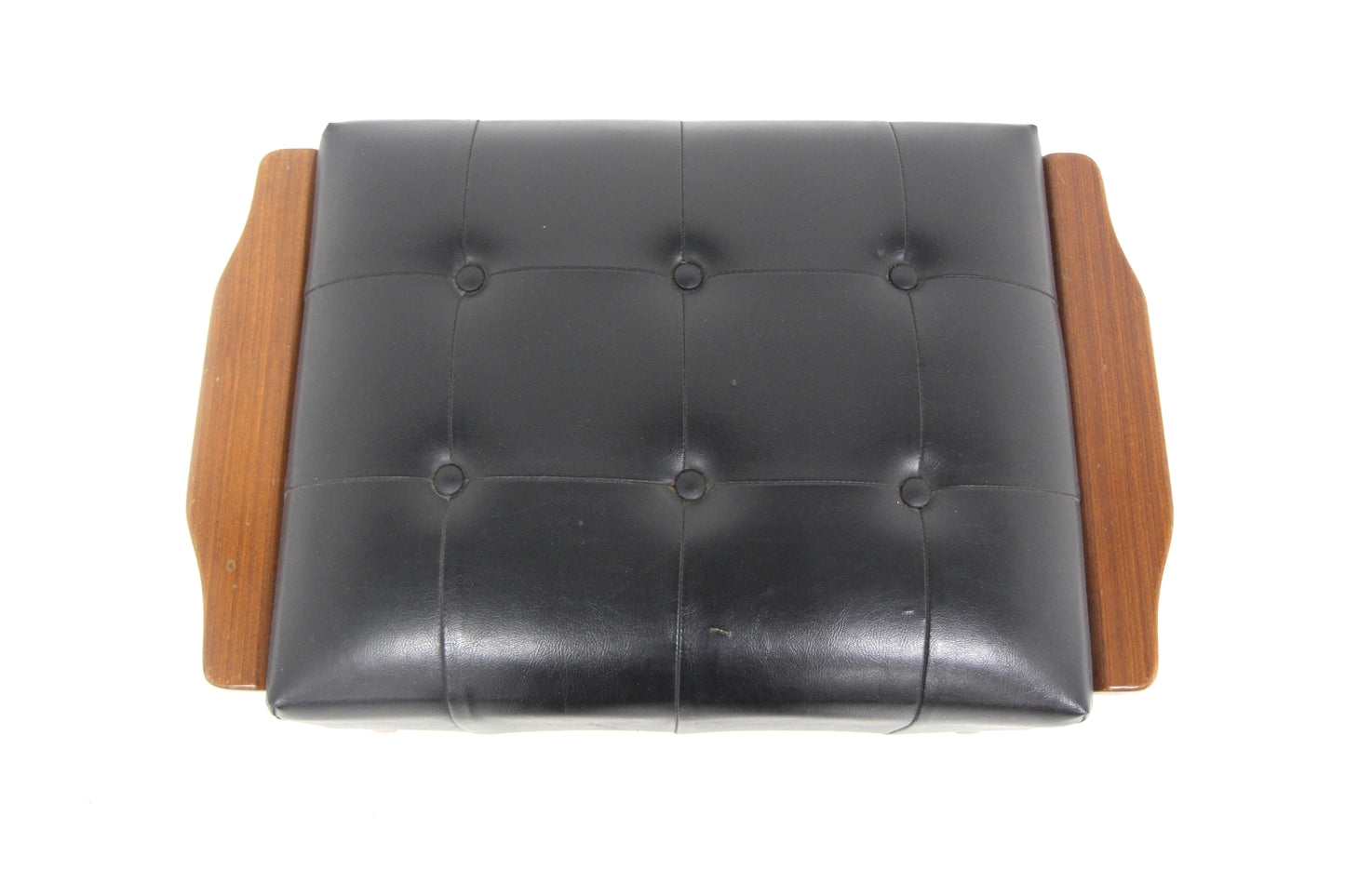 Poggiapiedi design svedese vintage anni 60 [sw28213] misure L.65 H.40 P.42