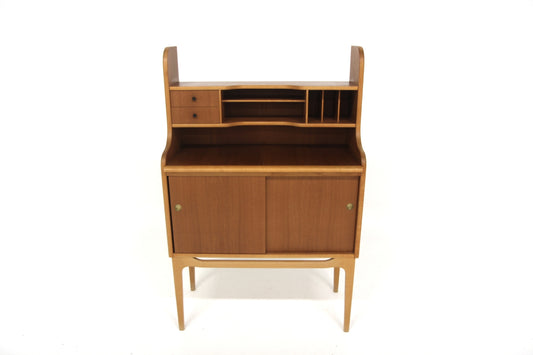 Scrittoio design svedese vintage anni 50 [sw28232] misure L.81 H.125 P.38