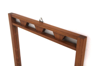 Specchio vintage design svedese anni 60 [sw28260] misure L.38 H.72 P.2