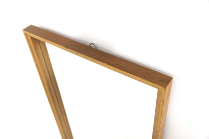 Specchio vintage design svedese anni 60 [sw28263] misure L.44 H.107 P.3,5