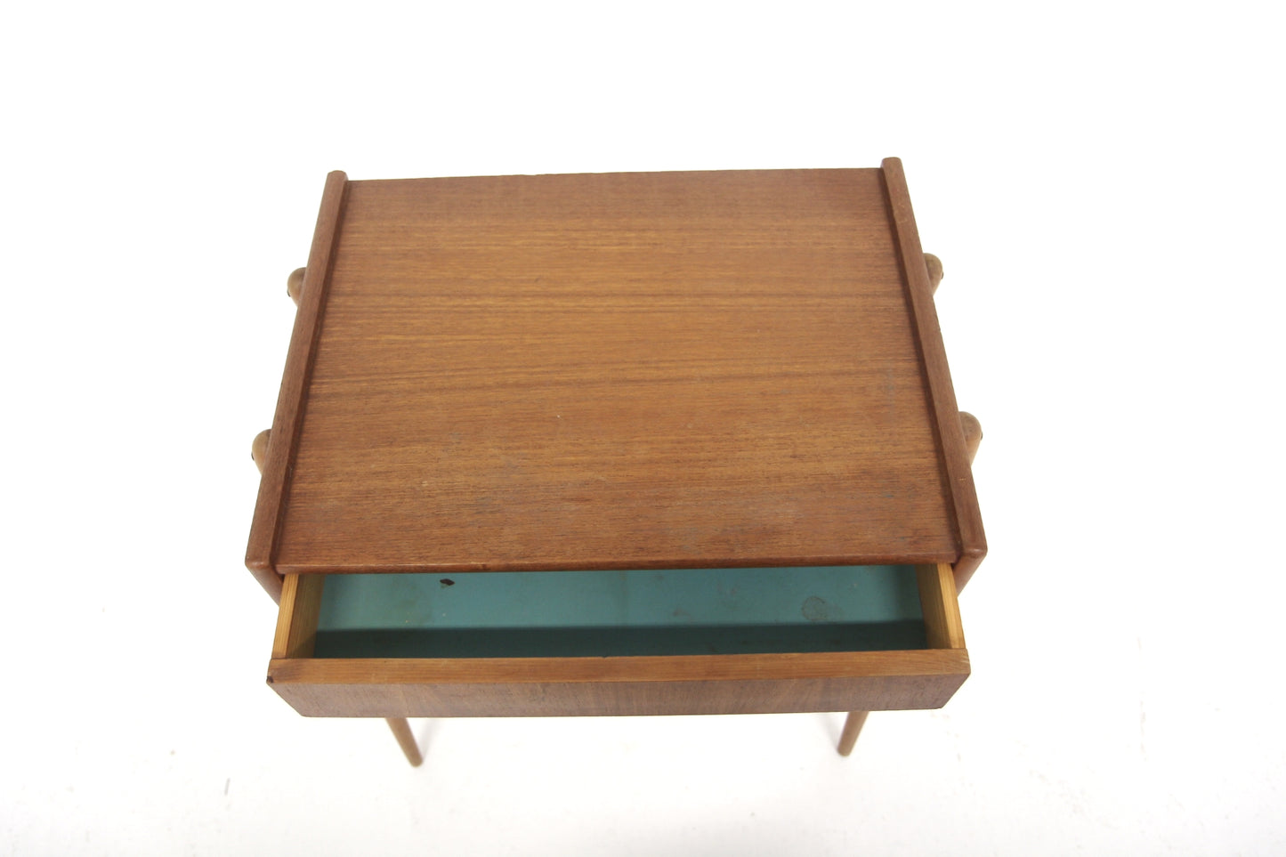 Comodino AB Carlström & Co Möbelfabrik design svedese vintage anni 60 [sw28280] misure L.46 H.52 P.32