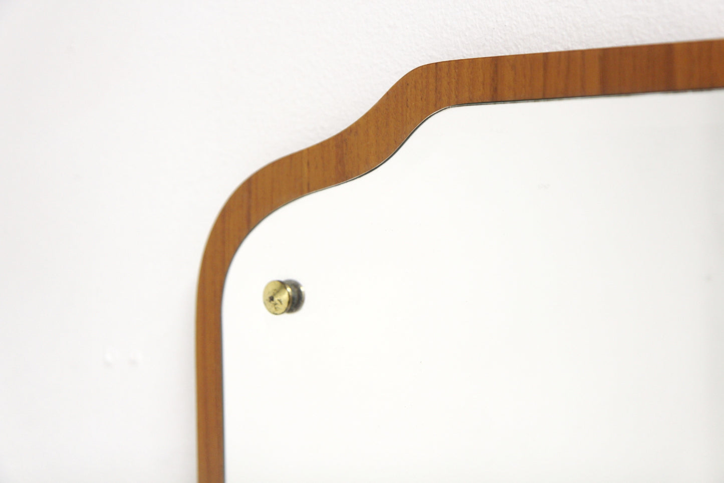 Specchio No 529 AB Nybrofabriken vintage design svedese anni 50 [sw28299] misure L.42 H.83 P.2