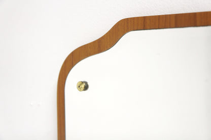 Specchio No 529 AB Nybrofabriken vintage design svedese anni 50 [sw28299] misure L.42 H.83 P.2