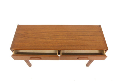 Tavolino porta-tv design svedese vintage anni 60 [sw28300] misure L.93 H.53 P.32