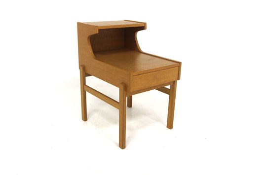 Comodino design svedese vintage anni 40 [sw28305] misure L.37 H.60 P.49