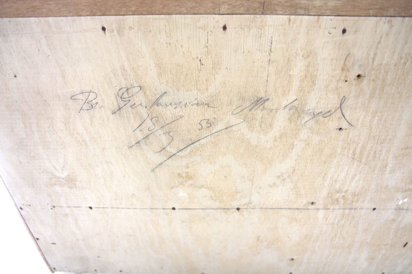 Scrittoio Bröderna Gustafssons Träindustri design svedese vintage anni 50 [sw28312]