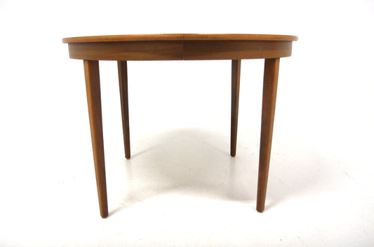 Tavolo rotondo design svedese vintage danese anni 60 [sw28330] misure L.105+45 H.74