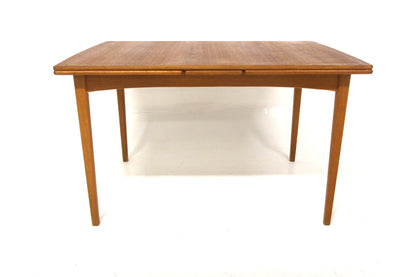 Tavolo rettangolare design svedese vintage danese anni 60 [sw28333] misure L.124+49 +49 H.74 P.84