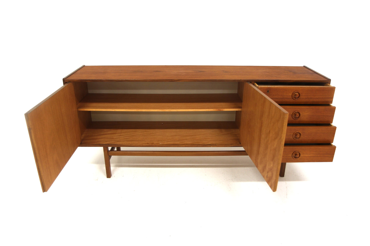 Sideboard design svedese vintage anni 60 [sw28335] misure L.170 H.74 P.43