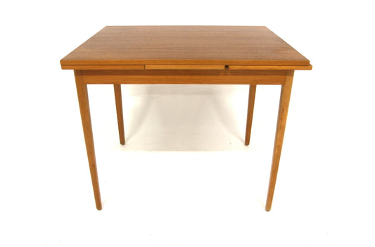 Tavolo rettangolare design vintage svedese 1950 [sw28375] misure L.90+31 +31 H.76 P.70