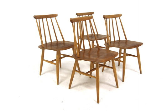 Sedie Fanett Ilmarie Tapiovaara svedese vintage anni 60 [sw28421] misure L.45 H.80 P.45