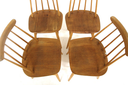 Sedie Fanett Ilmarie Tapiovaara svedese vintage anni 60 [sw28421] misure L.45 H.80 P.45