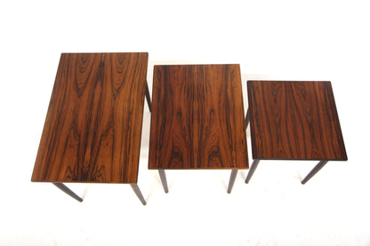 Tavolini Tris design svedese vintage anni 60 [sw28440] misure L.61 H.48 P.40