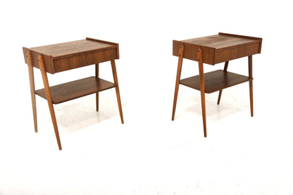 Comodini coppia design svedese vintage anni 60 [sw28441] misure L.60 H.52 P.32