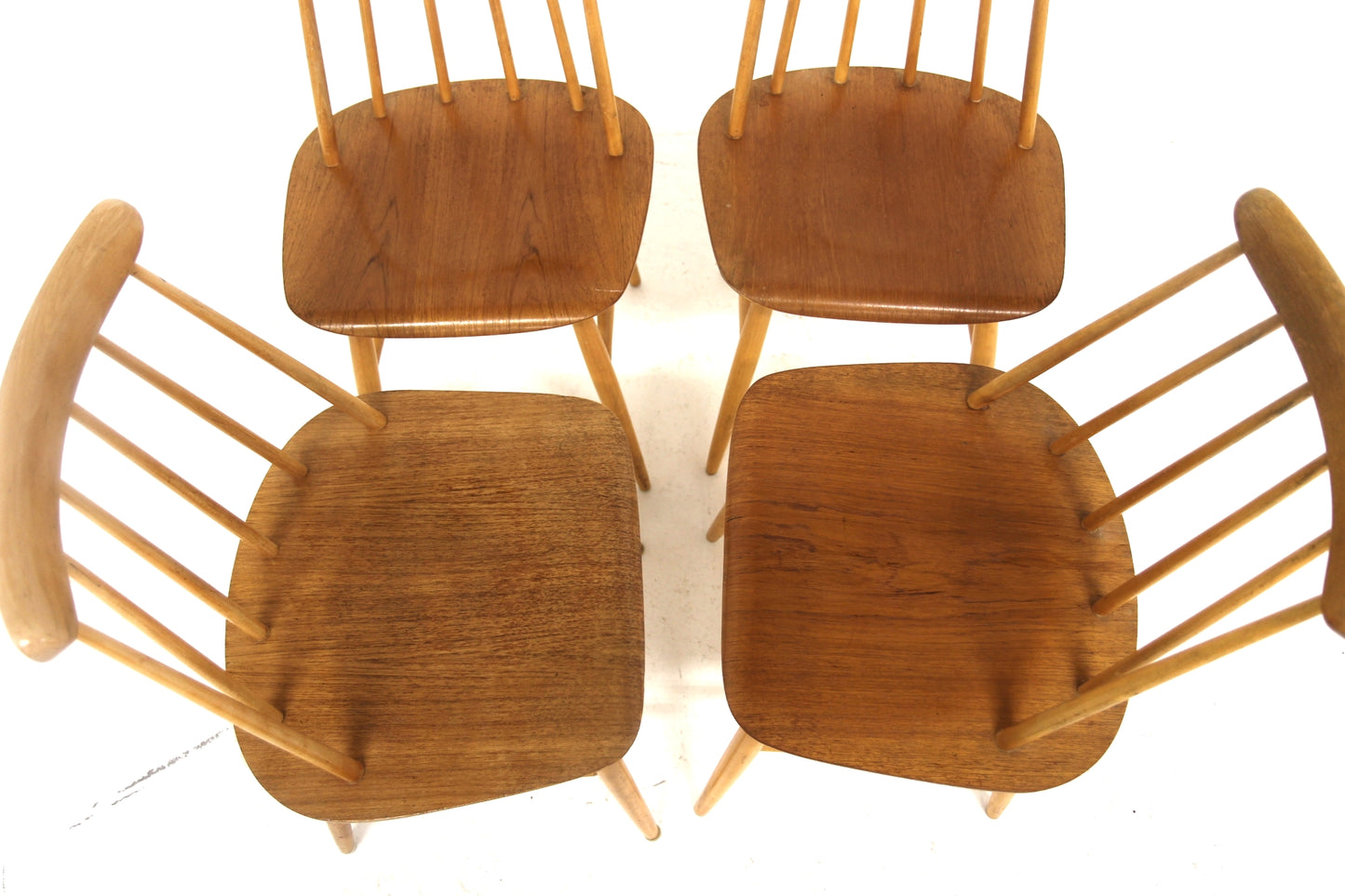 Sedie Fanett Ilmarie Tapiovaara svedese vintage anni 60 [sw28460] misure L.45 H.80 P.45