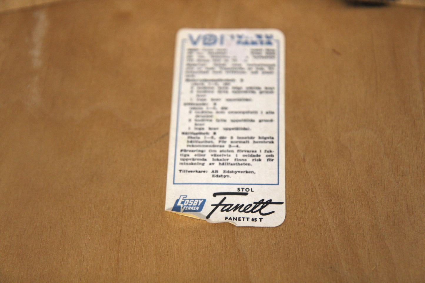 Sedie Fanett vintage anni 60 [sw28464] misure L.45 H.82 P.49