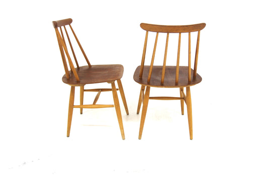 Sedie Fanett Ilmarie Tapiovaara svedese vintage anni 60 [sw28467] misure L.45 H.80 P.45