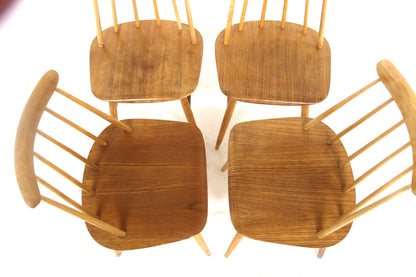 Sedie Fanett Ilmarie Tapiovaara svedese vintage anni 60 [sw28468] misure L.45 H.80 P.45