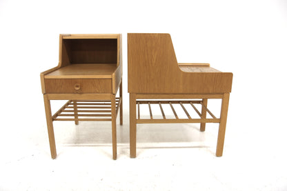 Comodini coppia design svedese vintage anni 60 [sw28477] misure L.35 H.63 P.50