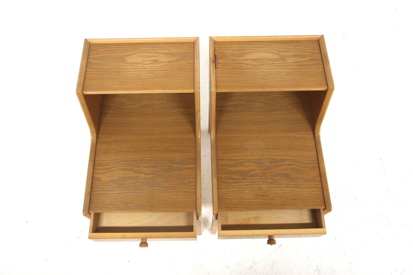 Comodini coppia design svedese vintage anni 60 [sw28477] misure L.35 H.63 P.50