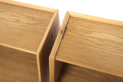 Comodini coppia design svedese vintage anni 60 [sw28477] misure L.35 H.63 P.50