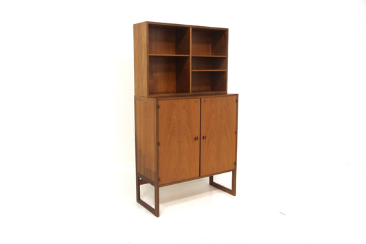 Credenza libreria Varie Arne Wahl Iversen design svedese vintage anni 60 [sw28486] misure L.100 H.182 P.46