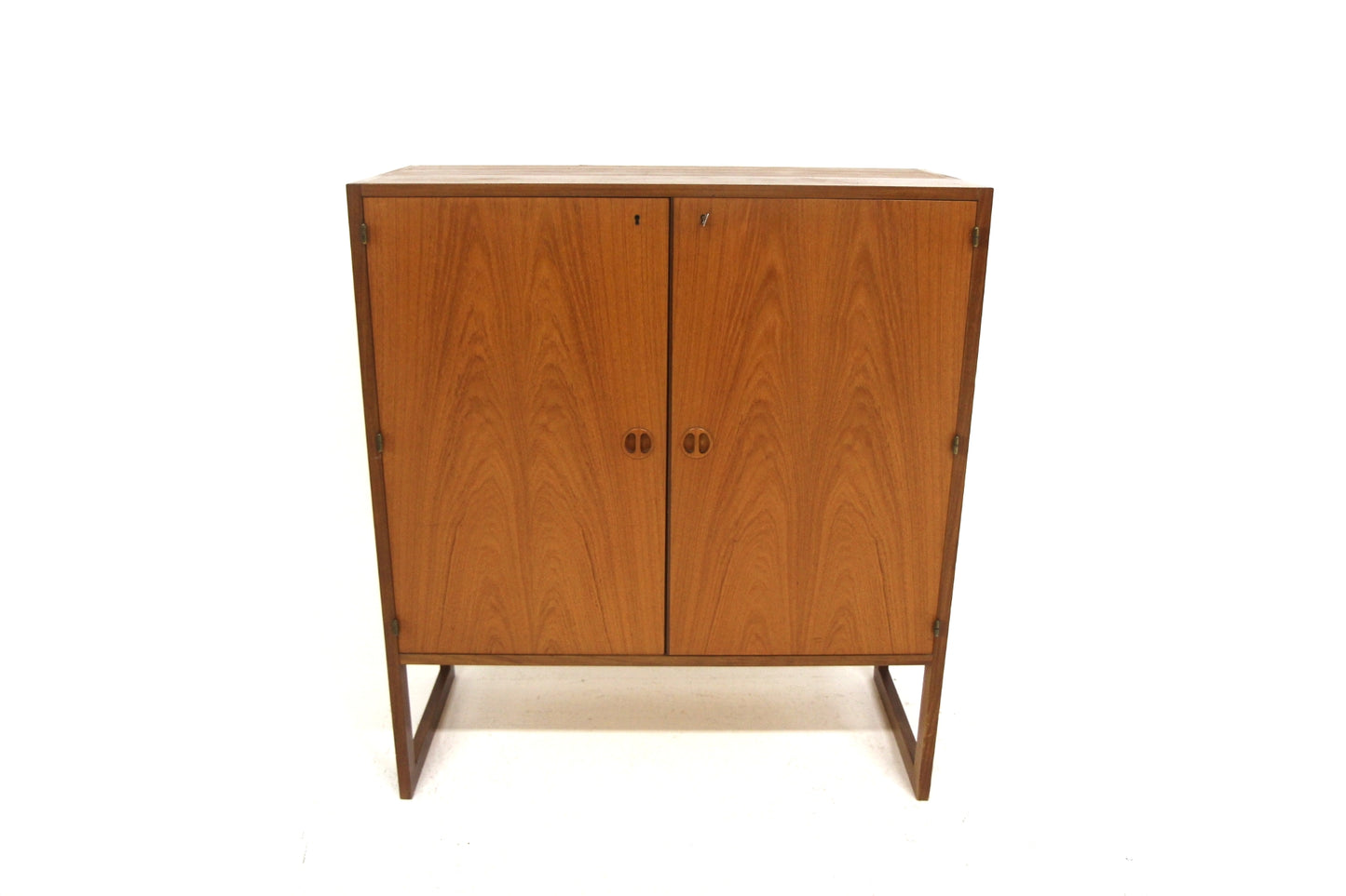 Credenza libreria Varie Arne Wahl Iversen design svedese vintage anni 60 [sw28486] misure L.100 H.182 P.46