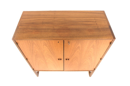 Credenza libreria Varie Arne Wahl Iversen design svedese vintage anni 60 [sw28486] misure L.100 H.182 P.46