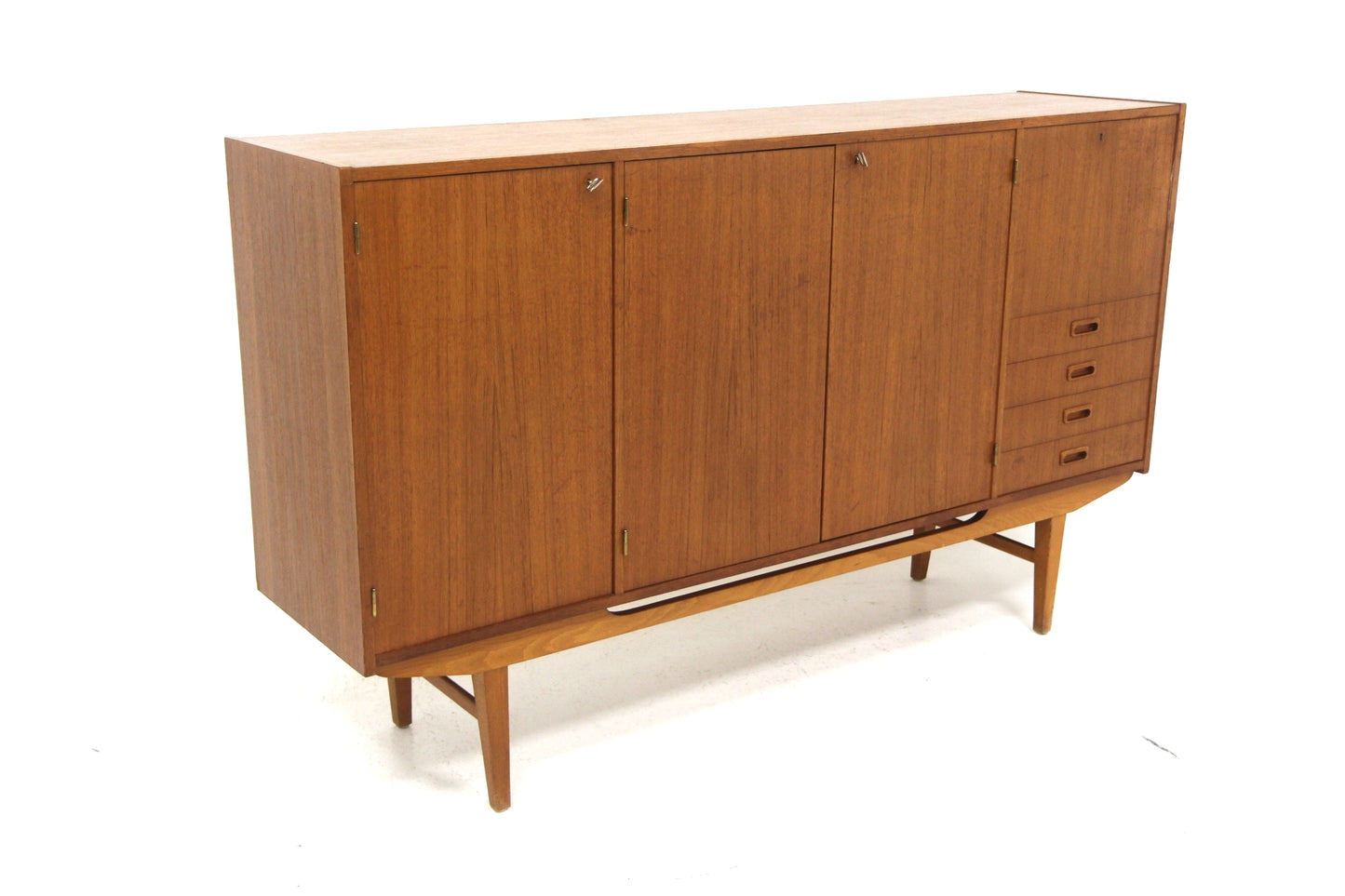 Credenza design svedese vintage anni 50 [sw28493] misure L.179 H.108 P.43