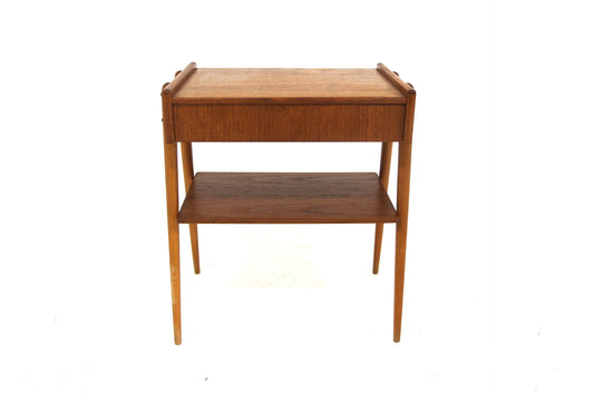 Comodino AB Carlström & Co Möbelfabrik design svedese vintage anni 60 [sw28502] misure L.46 H.52 P.32