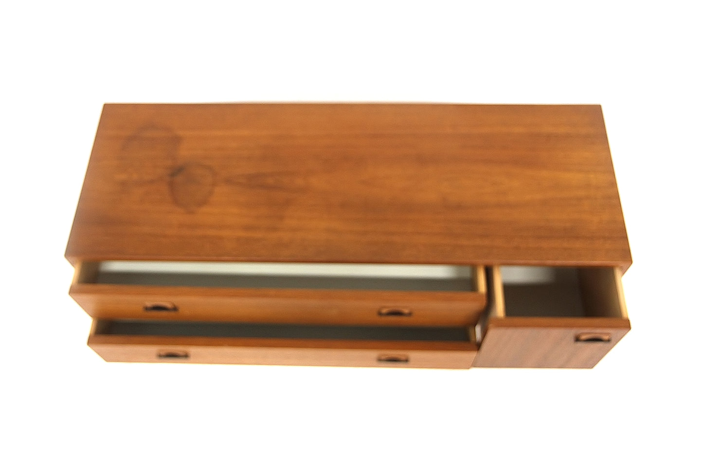 Cassettiera - mobile porta-tv design svedese vintage anni 50 [sw28509] misure L.84 H.50 P.30