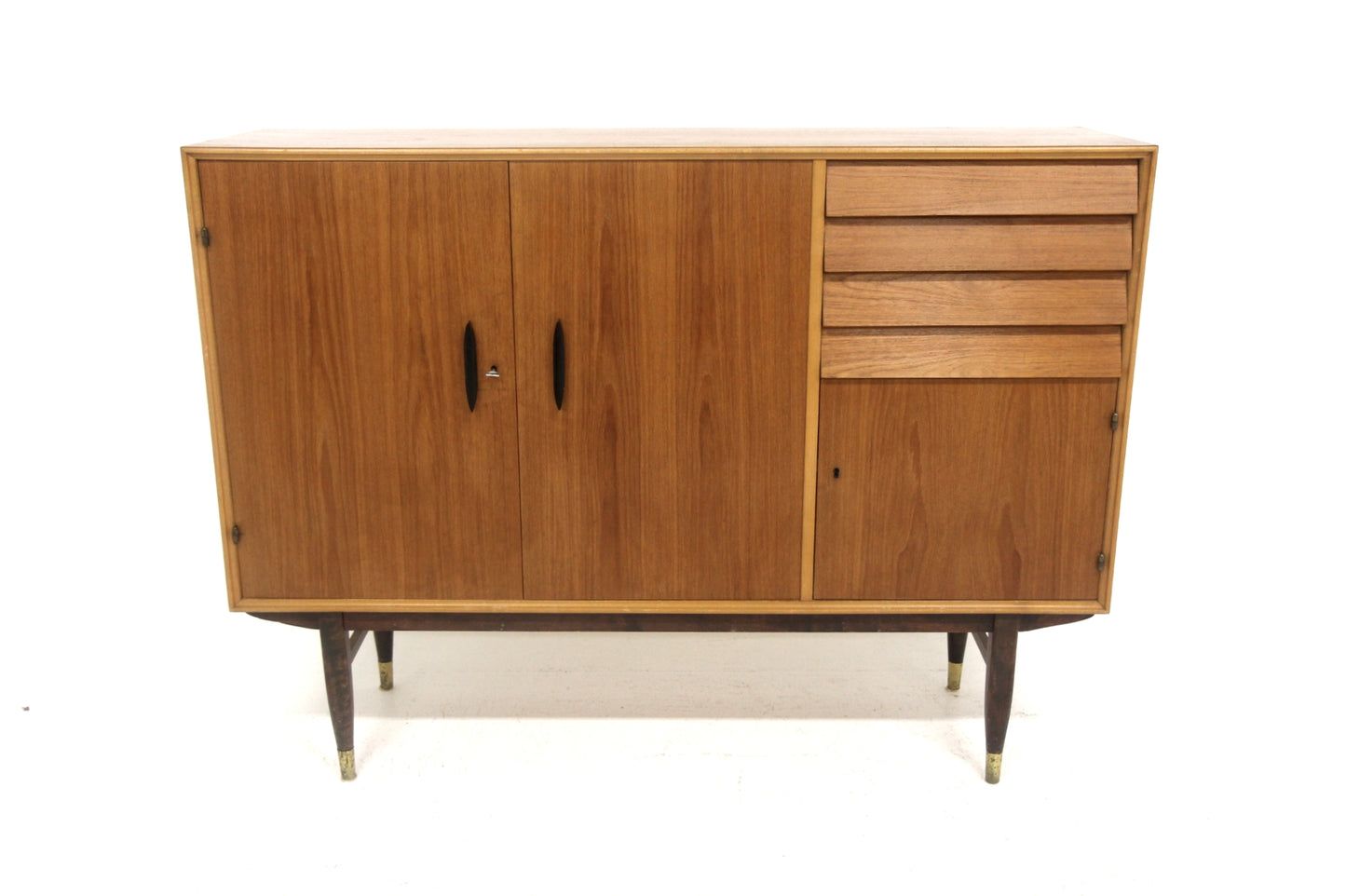 Credenza design svedese vintage anni 50 [sw28543] misure L.154 H.115 P.44