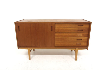 Sideboard design svedese vintage anni 60 [sw28552] misure L.136 H.78 P.45