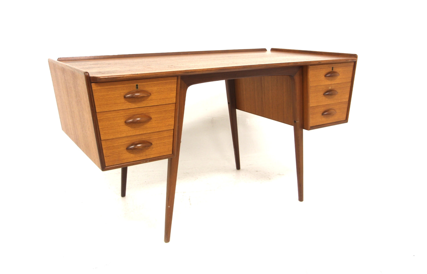 Scrivania PL Uddebo Svante Skogh design svedese vintage anni 60 [sw28553] misure L.135 H.74 P.70