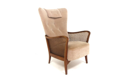 Poltrona design svedese vintage anni 40 [sw28585] misure L.69 H.98 P.85