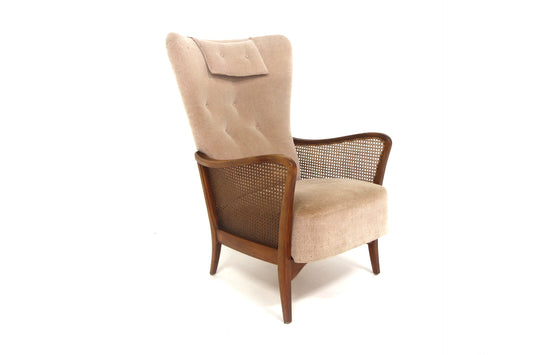 Poltrona design svedese vintage anni 40 [sw28585] misure L.69 H.98 P.85