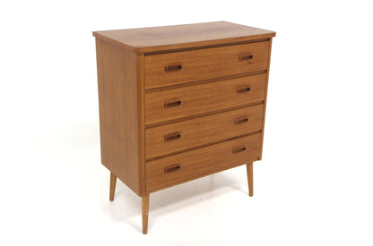 Cassettiera design danese vintage anni 50 [sw28587] misure L.70 H.81 P.38