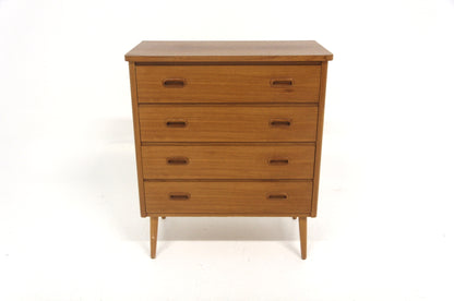 Cassettiera design danese vintage anni 50 [sw28587] misure L.70 H.81 P.38