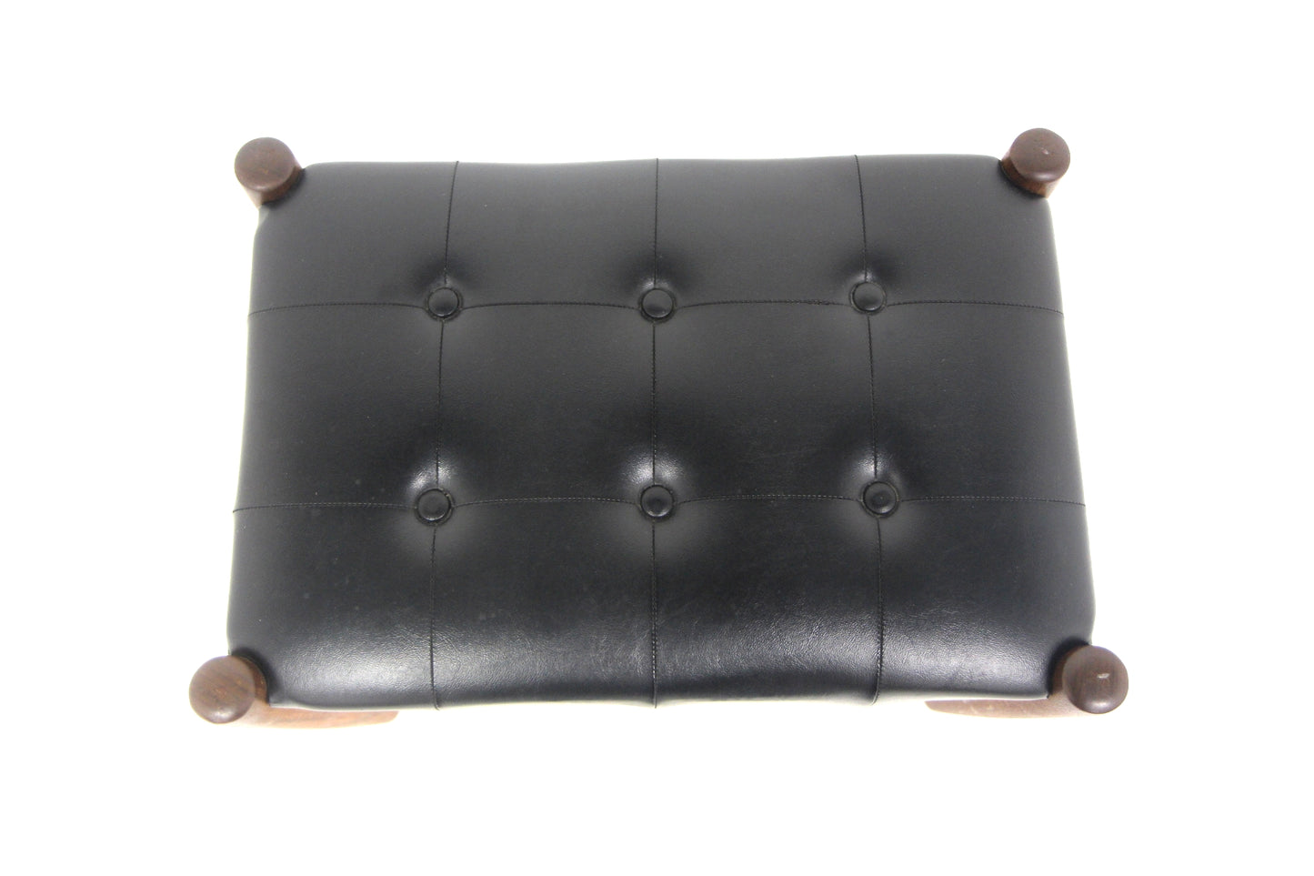 Poggiapiedi design danese vintage anni 50 [sw28592] misure L.51 H.40 P.35