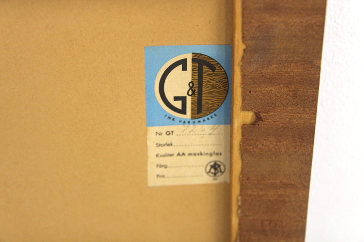 Specchi coppia Model 7224 Glas & Trä vintage design svedese anni 40 [sw28625] misure L.50 H.80 P.1,5